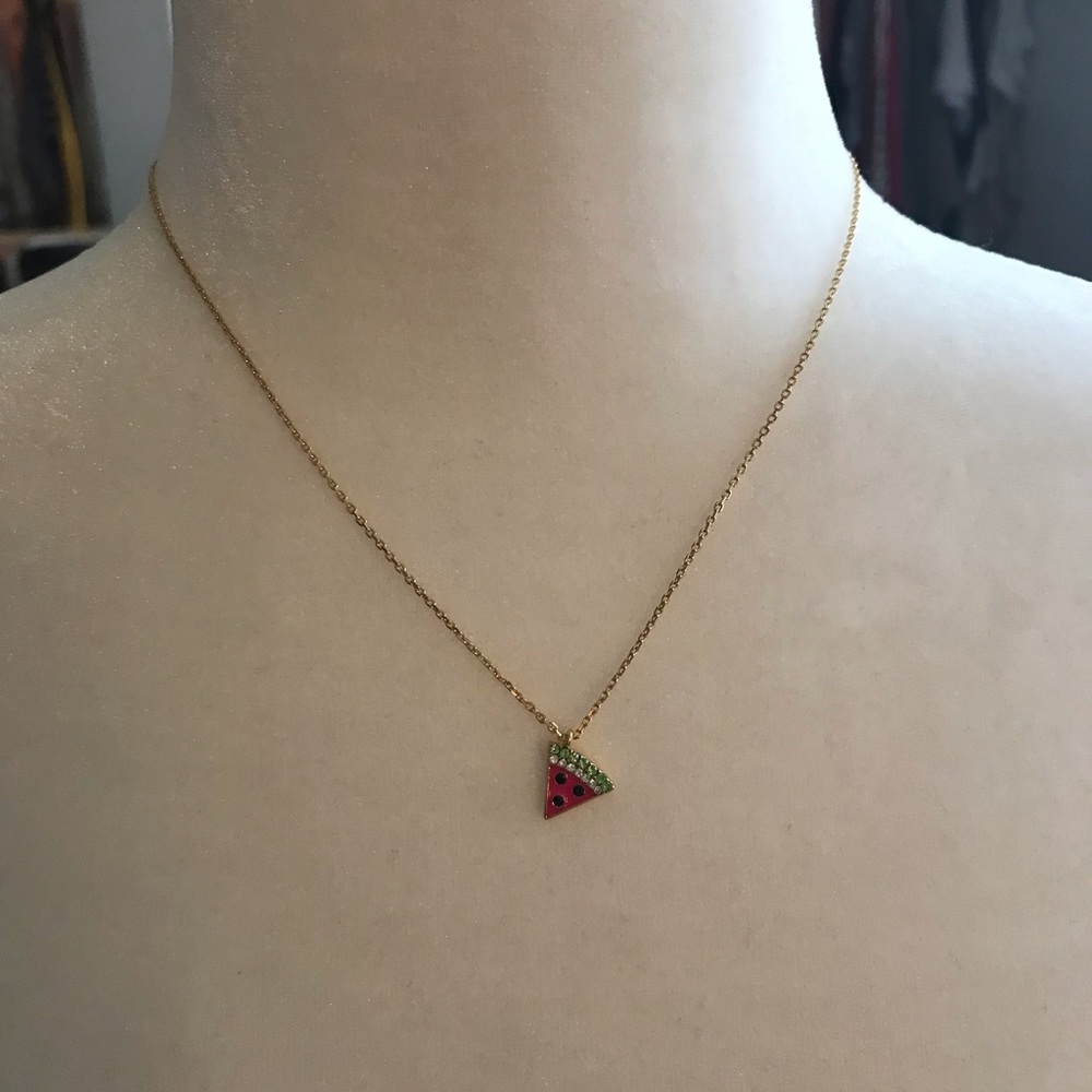 kate spade picnic perfect watermelon necklace - Picture 2 of 7